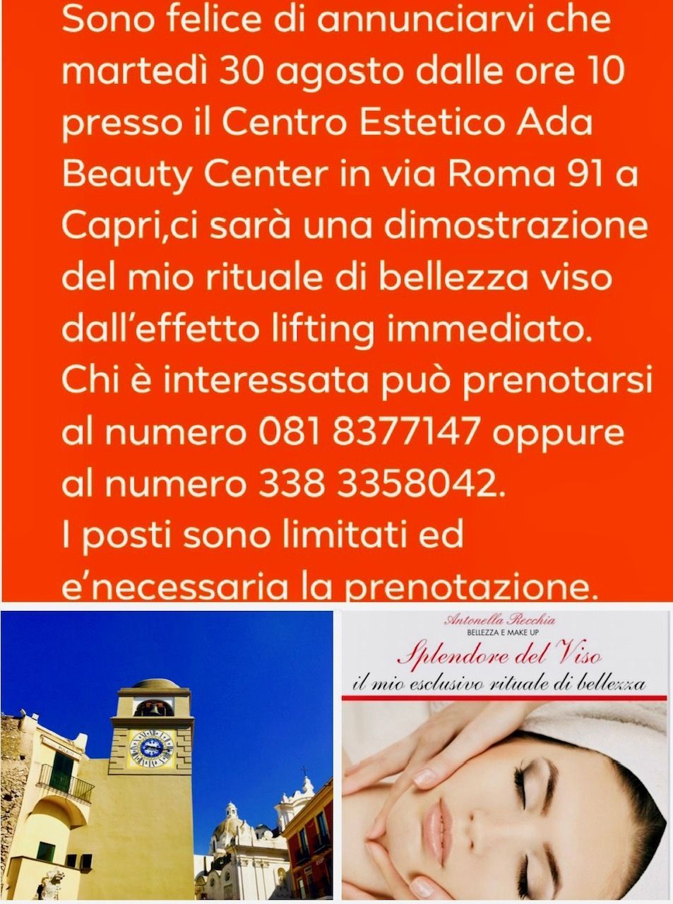 Dimostrazione a Capri