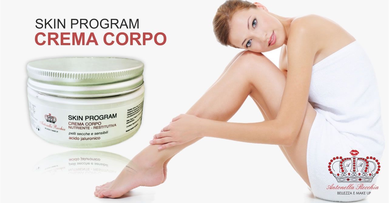 Promozione Antonella Recchia Bellezza e makeup, Crema Corpo € 48  (formula potenziata)