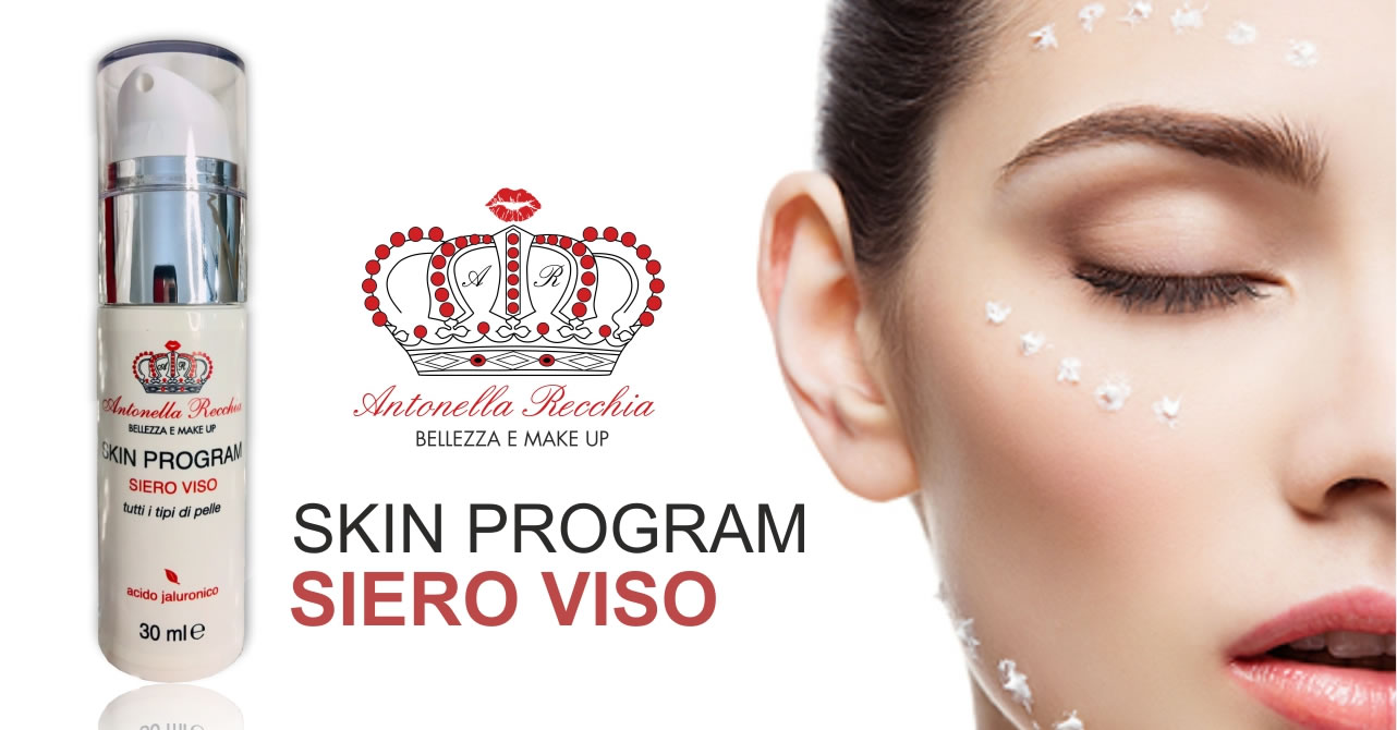 Promozione Antonella Recchia Bellezza e makeup, Siero Viso € 68  (formula potenziata)