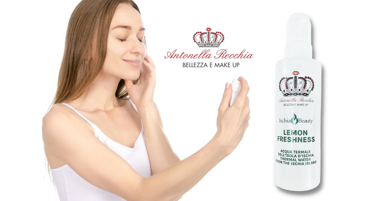 Promozione Antonella Recchia Bellezza e makeup, Lemon Freshness :acqua termale dell’isola d’Ischia (200ml) €28